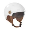 Casque e-bike E-Bike II blanc brillant Exklusiv – vue 3/4 avant