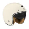 Casque jet Volt crème Exklusiv – vue 3/4 avant