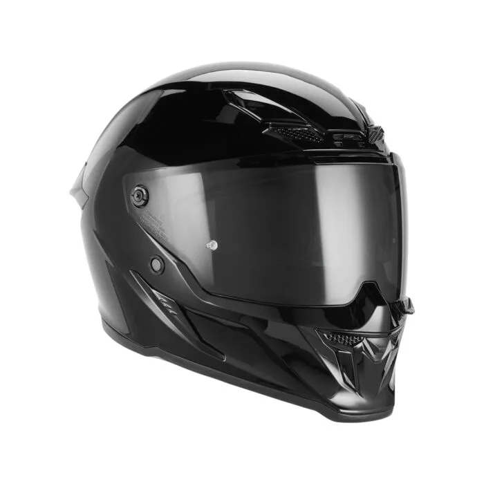Casque Goliath noir brillant Exklusiv – vue 3/4 avant