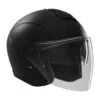 Casque jet Nitro noir mat Exklusiv – vue 3/4 avant