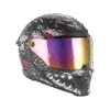 Casque Goliath Raptor Exklusiv – vue 3/4 avant textures osseuses
